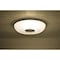 Besa Lighting Spira 10 Ceiling, Clear, Satin Nickel, 1x10W LED SPIRA10CLC-LED-SN - alternate 1